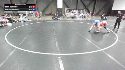 190 lbs Seer Godwise, Indiana Blue vs Hunter Snyder, Pennsylvania Blue