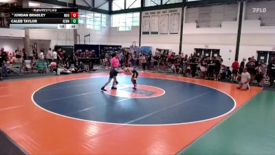 126-140 lbs Semifinal - Jordan Bradley, Woodstock vs Caleb Taylor, Edwardsville Wrestling Club