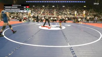 3A-138 lbs Cons. Semi - Bridger Herring, Rawlins vs Mason Christenson, Lovell