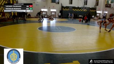 126 lbs Round 3 - Luciano Palmisano, Kingsway Regional vs Nicholas Ricevuto, Warren Hills