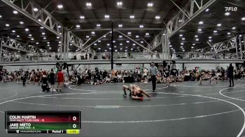 132 lbs Round 3 (8 Team) - Colin Martin, Team Shutt Tyler Cook vs Jake Nieto, Savage King Pins