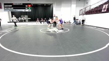 190 lbs Consi Of 4 - Jace Huff, Vian vs Nick Miller, Bartlesville High School