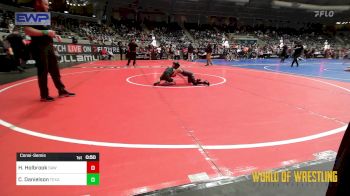 52 lbs Consolation - Huntlee Holbrook, Simmons Academy Of Wrestling vs Case Danielson, Texas Elite