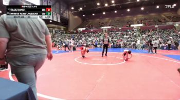 103 lbs Champ. Round 1 - Trace Baker, Bentonville Wrestling Club vs Thomas Flint Coleman, Searcy Youth Wrestling