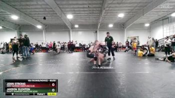 80/85 Cons. Round 1 - John Strong, West Wateree Wrestling Club vs Jaxson Gleaton, Mighty Warriors Wrestling Acad