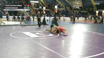 126 lbs Consi Of 4 - Josiah Martins Semedo, New Bedford vs Nathan Morales, Andover