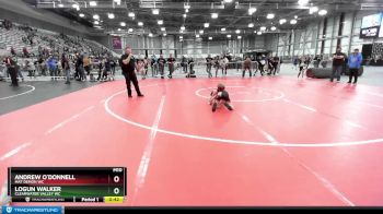 67 lbs 5th Place Match - Logun Walker, Clearwater Valley WC vs Andrew O`Donnell, Mat Demon WC