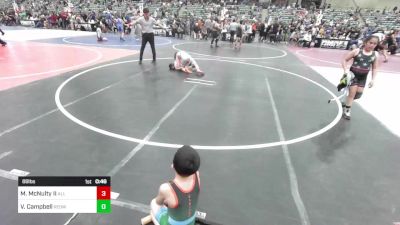 88 lbs Consi Of 8 #2 - Matthew McNulty II, All In Wr Acd vs Vince` Campbell, Redwave WC