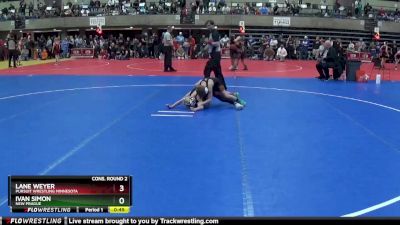 70 lbs Cons. Round 2 - Ivan Simon, New Prague vs Lane Weyer, Pursuit Wrestling Minnesota