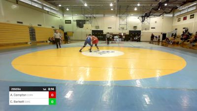 285E lbs Rr Rnd 1 - Aiden Compton, Cornell vs Conor Barkett, Duke