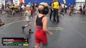 53 lbs Round 3 (8 Team) - Asher Watson, Backyard Brawlers vs Blake Winkie, Lead Miners