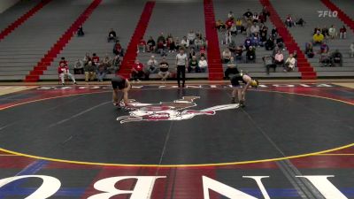 133 lbs Rr Rnd 2 - Jacob Braun, Seton Hill vs Uriah Morris, Pitt Bradford