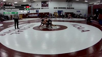 149 lbs Champ. Round 1 - Elijah Zepeda, Carthage College vs Michael Rodriguez, Augustana (il)