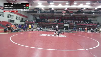 149 lbs Semifinal - Ethan Basile, Northern Iowa vs Caleb Tyus, SIUE
