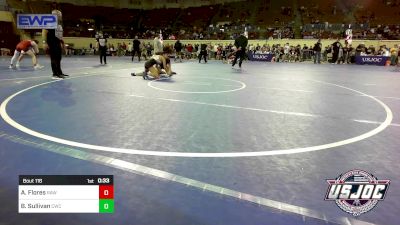 108 lbs Consolation - Audrey Flores, Raw Wrestling Club vs Brynlyn Sullivan, Cowboy Wrestling Club