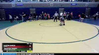 66 lbs Cons. Semi - Austin Garcia, Suples vs Traxton Tanzey, Eastern Oregon Elite