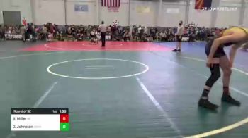 126 lbs Round Of 32 - Ben Miller, Nevada Elite vs Donovan Johnston, Granite WC