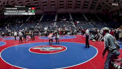 285-1A 1st Place Match - Domimarkeyo Walden, Dublin vs Elijah Fears, Irwin County