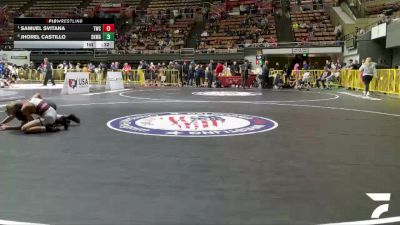 Schoolboys - 80 lbs Quarters - Samuel Svitana, Truckee Wrestling Club vs Jhorel Castillo, Sunkist Kids Monster Garage