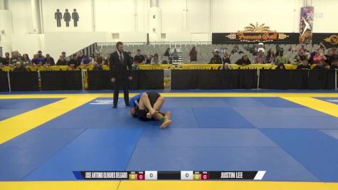 Justin Lee vs Jose Antonio Olivares Delgado 2024 World IBJJF Jiu-Jitsu No-Gi Championship