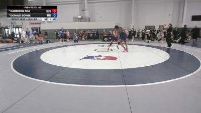 138 lbs Cons. Sub-semis - Harrison Dea, Patton Trained vs Donald Bowie, Warren Wrestling Academy