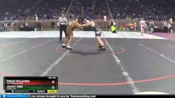 D4-215 lbs Cons. Round 3 - Philip McLaurin, Niles Brandywine vs Grady Iobe, Union City