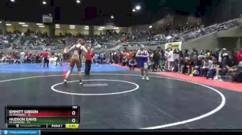 195 lbs Semis & 1st Wrestleback (8 Team) - Hudson Davis, 6A Newberg vs Emmitt Gibson, 6A Roseburg