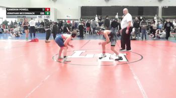 101 lbs Rr Rnd 3 - Cameron Powell, Team Tugman - ESC vs Jonathan McCormack, Cunliffes Corner Black - ESC