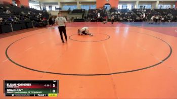 141 lbs Cons. Round 4 - Noah Hunt, Pennsylvania College Of Technology vs Elijah Moshenek, Alfred State