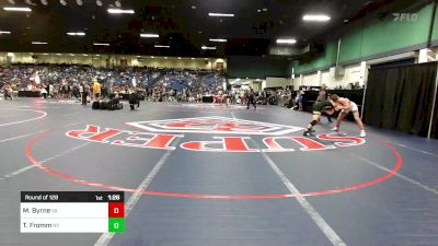 165 lbs Round Of 128 - Michael Byrne, VA vs Tyler Fromm, NY