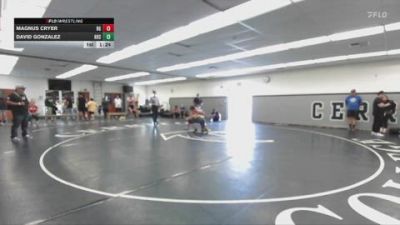 190 lbs Champ. Round 1 - David Gonzalez, HIGHLAND HIGH SCHOOL vs Magnus Cryer, Reverence Grappling