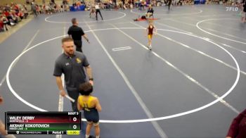 56 lbs Round 2 (4 Team) - Wiley Derby, Northfield vs Akshay Kokotovich, Prior Lake