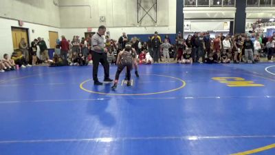 108 lbs Quarterfinal - Zanetos Argeras, Gladiators vs Cameron Shaw, Chartiers-Houston