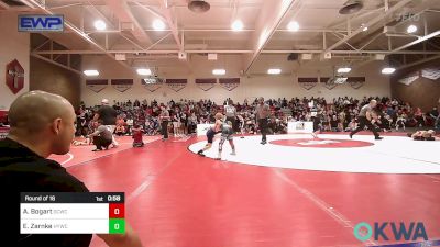 60 lbs Round Of 16 - Ace Bogart, Dark Cloud Wrestling Club vs Eli Zarnke, Hilldale Youth Wrestling Club