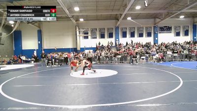 120 lbs Consi Of 8 #2 - Izaiah Santiago, Central Catholic vs Jayden Chadwick, Gloucester