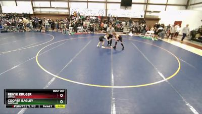 76 lbs Cons. Semi - Cooper Bagley, Westlake vs Renyk Kruger, Uintah