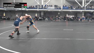 133 lbs Quarterfinal - Gabe Giampietro, Drexel - UnAttached vs Max Gallagher, PRTC