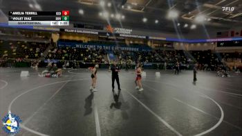 115 lbs Quarterfinal - Violet Diaz, Denver vs Amelia Terrill, Iowa City High