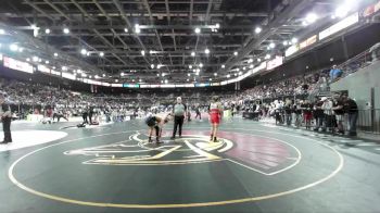 150 lbs Champ. Round 1 - Graham Burbidge, Madison vs Niklas Lee, Timberlake