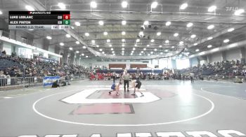 124 lbs Round 3 (3 Team) - Alex Finton, Gouverneur Sr HS vs Luke LeBlanc, Salem-Cambridge Sr HS