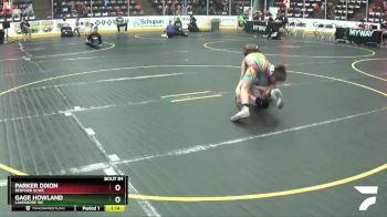 75 lbs Cons. Round 4 - Parker Dixon, Bedford GLWC vs Gage Howland, Lakeshore WC