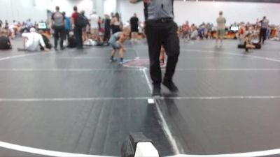 44 lbs Round 7 (8 Team) - Israel Weinreich, Level Up Wrestling vs Maximus Patrick, Ringgold