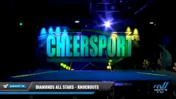 Diamonds All Stars - Knockouts [2021 L4 Senior - Small - B Day 2] 2021 CHEERSPORT National Cheerleading Championship