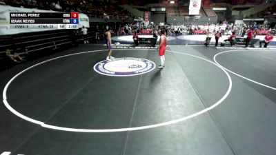 165 lbs Michael Perez, CVWA - Central Valley Wrestling Association vs Izaak Reyes, KTWA-Kings-Tulare Wrestling Association