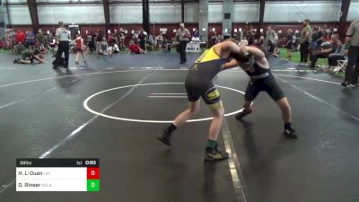 98 lbs Consi Of 8 #2 - Haokai Liu-Duan, Livingston vs Daniel Rineer, Solanco