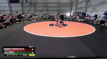 100 lbs 2nd Place Match (16 Team) - George Marinopoulos, Illinois vs Colt Perry, Team Michigan Blue