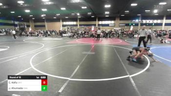 85 lbs Round Of 16 - Cash Kelly, Grit vs Jayden Ahumada, Coalinga Roughneck Wrestling