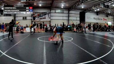 125 kg Champ. Round 1 - Christian Bell, Charleston Regional Training Center vs Hayden Filipovich, Boilermaker RTC