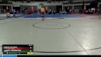 132 lbs Champ. Round 1 - Aaron Aultman, Tuscaloosa County vs Gabriel Herrington, Daphne