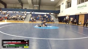 157 lbs Finals (2 Team) - Wenchard Pierre-Louis, Ithaca vs Garret Cornell, Messiah
